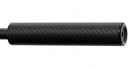 Photo A61250-2 40x200mm carbon silencer with Storm PC1 foam