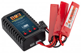 Photo A63040-3 BO3 LiPo battery charger 7.4V and 11.1V in bag