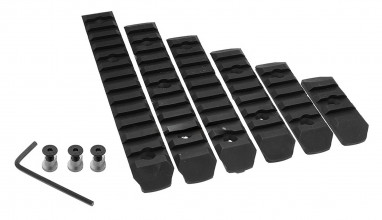 Set de 6 Rails Keymod nylon BO Manufacture