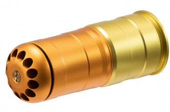 Photo A68593J-1 40mm gas grenade 120 BB's Gold/Orange
