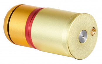Photo A68594-2 Grenade 40mm à gaz 60 BB's Or/Rouge/Orange