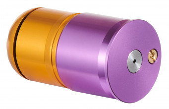 Photo A68596-2 40mm Gas Grenade 60 BB's Purple/Orange