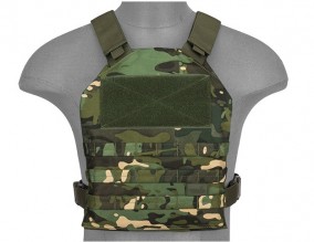Photo A68617-3 Gilet Standard Issue plate carrier 1000D Tropic Camo