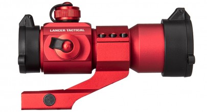 Photo A68647R-2 Red and Green Dot scope with Cantilever Mount Red