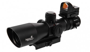Photo A68797 3-9x42 Red & Green scope + 1x30 red dot sight