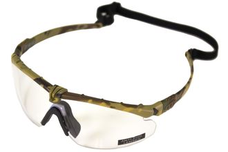 Photo A69638-Lunettes Battle Pro Thermal Camo/Clear - Nuprol