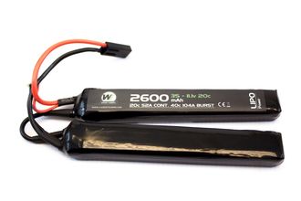 LiPo battery 2 elements 7.4 v / 2600 mAh