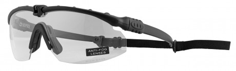 Battle Pro Thermal Sunglasses Black / Clear - Nuprol