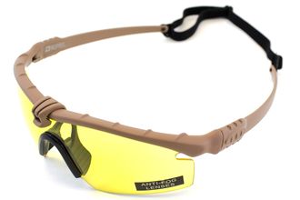 Battle Pro Thermal Sunglasses Tan / Yellow - Nuprol