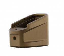 Photo A90130DE-03.jpg Aluminum magazine extension for GLOCK 19 - STRIKE INDUSTRIES