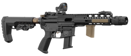 Photo A90220-06.jpg STRIKE INDUSTRIES blast compensator QD mount cal 5.56/9mm