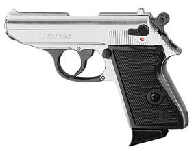 Nickel-plated 9mm pistol Chiappa Lady nickel plated
