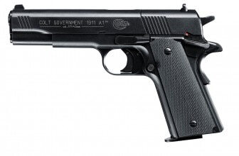 Photo ACP240-1 Pistolet Colt Government 1911 noir cal. 4,5 mm
