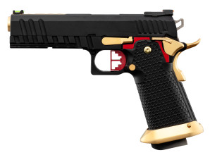 Photo ACP346-04.jpg AW Custom Pistol HX2002 Black/Gold/Red .177