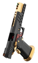 Photo ACP346-06.jpg AW Custom Pistol HX2002 Black/Gold/Red .177