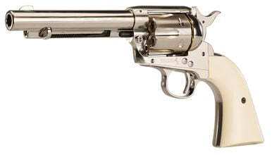Revolver CO2 Colt Simple Action Army 45 nickelé ...
