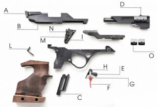 Photo ADP710-2-Pistolet Chiappa FAS 6007 Cal 22 LR