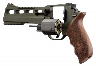 Photo ADP766-10 Revolver Chiappa Rhino 60 DS 6 '' 357 Mag OD Green