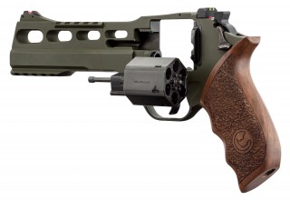 Photo ADP766-11 Revolver Chiappa Rhino 60 DS 6 '' 357 Mag OD Green