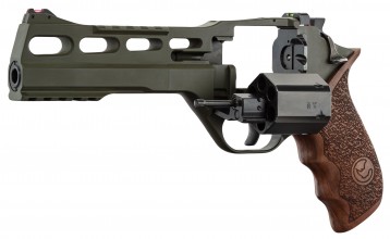 Photo ADP766-5 Revolver Chiappa Rhino 60 DS 6 '' 357 Mag OD Green