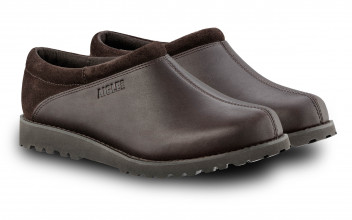 Aigle Basilo high clogs dark brown Men