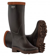 Chambord Signature leather-lined boots