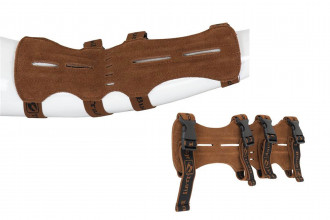 Protège-bras Traditionnel Essentiel Long 28 cm Marron