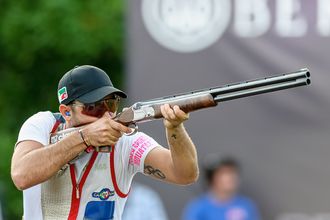 Photo Anthony Terras 2-Oreillettes actives Shothunt Spéciales Tir - Bleues