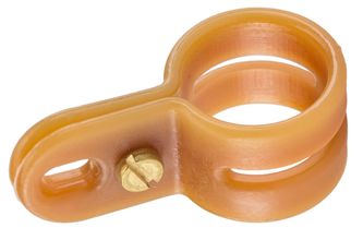 Plastic goose tie rings