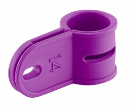 Plastic rings for goose attachments.