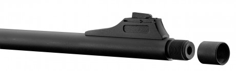 Photo B9220F-6 Rifle Renato Baldi CF01 Wood look stock grip with threaded barrel