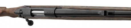 Photo B9220F-7 Carabine Renato Baldi CF01 Affût à crosse aspect bois avec canon fileté
