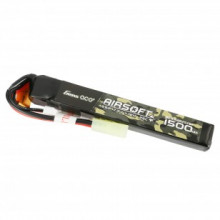 Photo BAT100-3 batterie Lipo 2S 7.4V 1500mAh 25C 1 stick Genspow