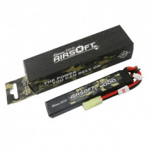 Batterie Lipo 2S 7.4V 1000mAh 25C 1 stick Genspow