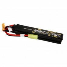 Photo BAT106-2 Batterie Lipo 2S 11.1V 1500mAh 25C 3 sticks Genspow