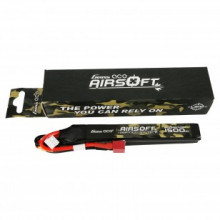Lipo battery 2S 7.4V 1500mAh 25C 2 sticks T-Dean ...