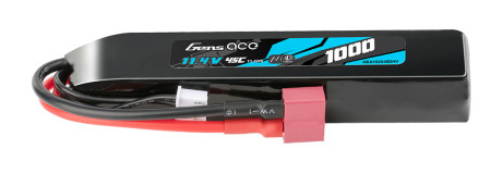 Gens Ace 1000mAh LiPo Battery – 45C – 11.4V HV – ...