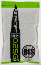 Billes 0.25g BLS STD 6mm – Sachet de 1 kg