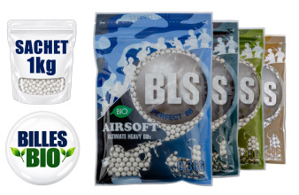 BLS 6mm BIO Airsoft BBs - 1000 BBs