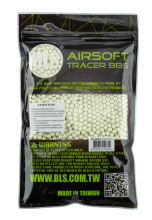 Photo BB2031-02.jpg Billes 6mm airsoft traçantes 0.32g  BLS BIO – Sac de 1 kg