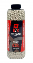 Photo BB9127 Airsoft balls 6mm RZR bottle of 3500 bbs