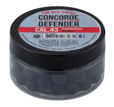 Photo BBR90-1.jpg Cal. 43 - Rubber balls - Box of 100 balls