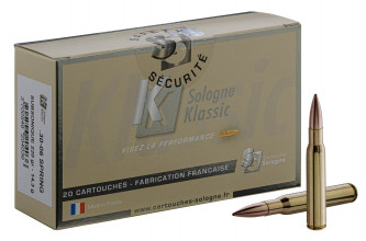 Photo BG3006S-05 Sologne 30-06 Subsonic centerfire cartridges