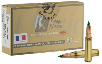 Sologne .308 Win central percussion cartridges