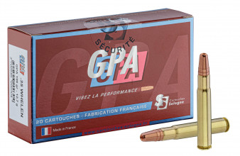 Photo BG3500-05 Sologne Cal .35 Whelem bullet cartridges with GPA bullet