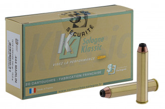 Sologne .444 Marlin Nosler HP 240 gr / 15,6 g