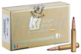 Sologne 7x64 Nosler Partition 160 gr / 10.4 g