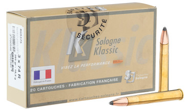 Sologne 9.3x74 R Klassic Nosler Partition 285 gr ...