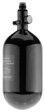 Photo BO211-02.jpg BO Carbon bottle with black varnish + 4500 PSI regulator