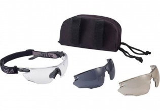 BOLLE Combat Kit goggles colorless with two ...